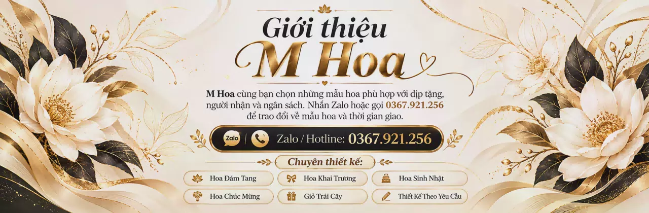 Ảnh bìa Shop hoa tươi Xã Long Hưng Đồng Nai - Chọn sắc hoa cho người thương
